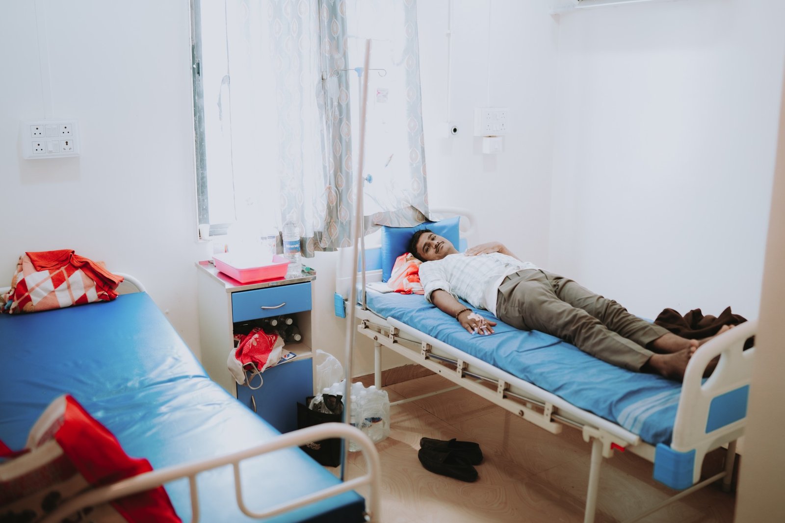 Kolape Hospital patient room
